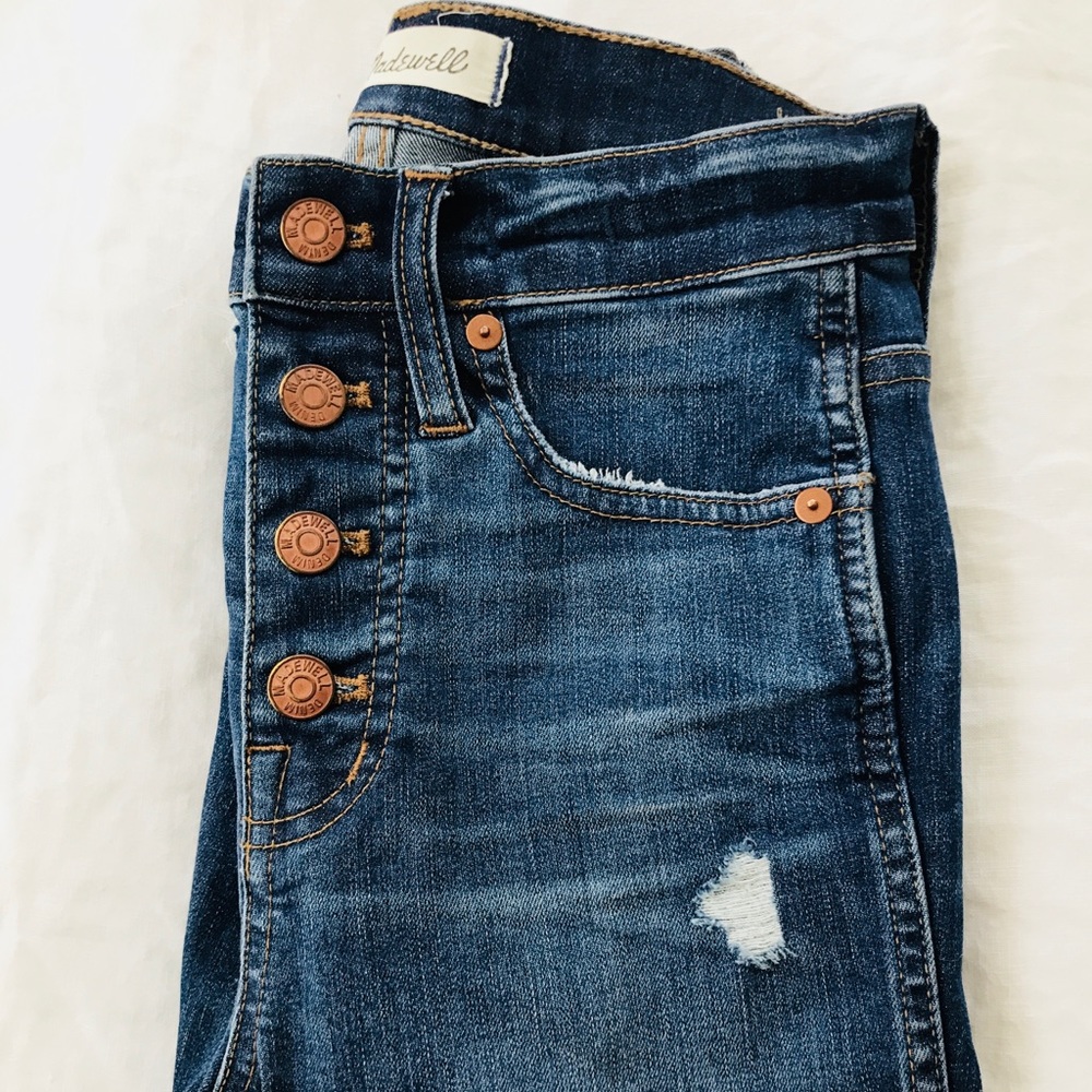 Madewell button fly jeans